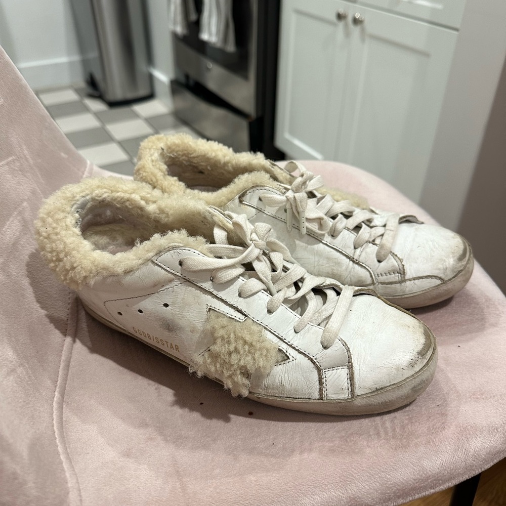 Shearling Golden Goose